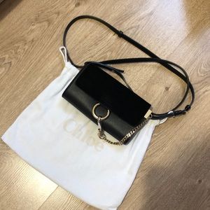 Chloé faye wallet on strap